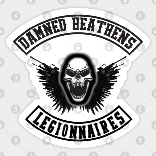 DHMC Legionnaires Sticker by PantherU